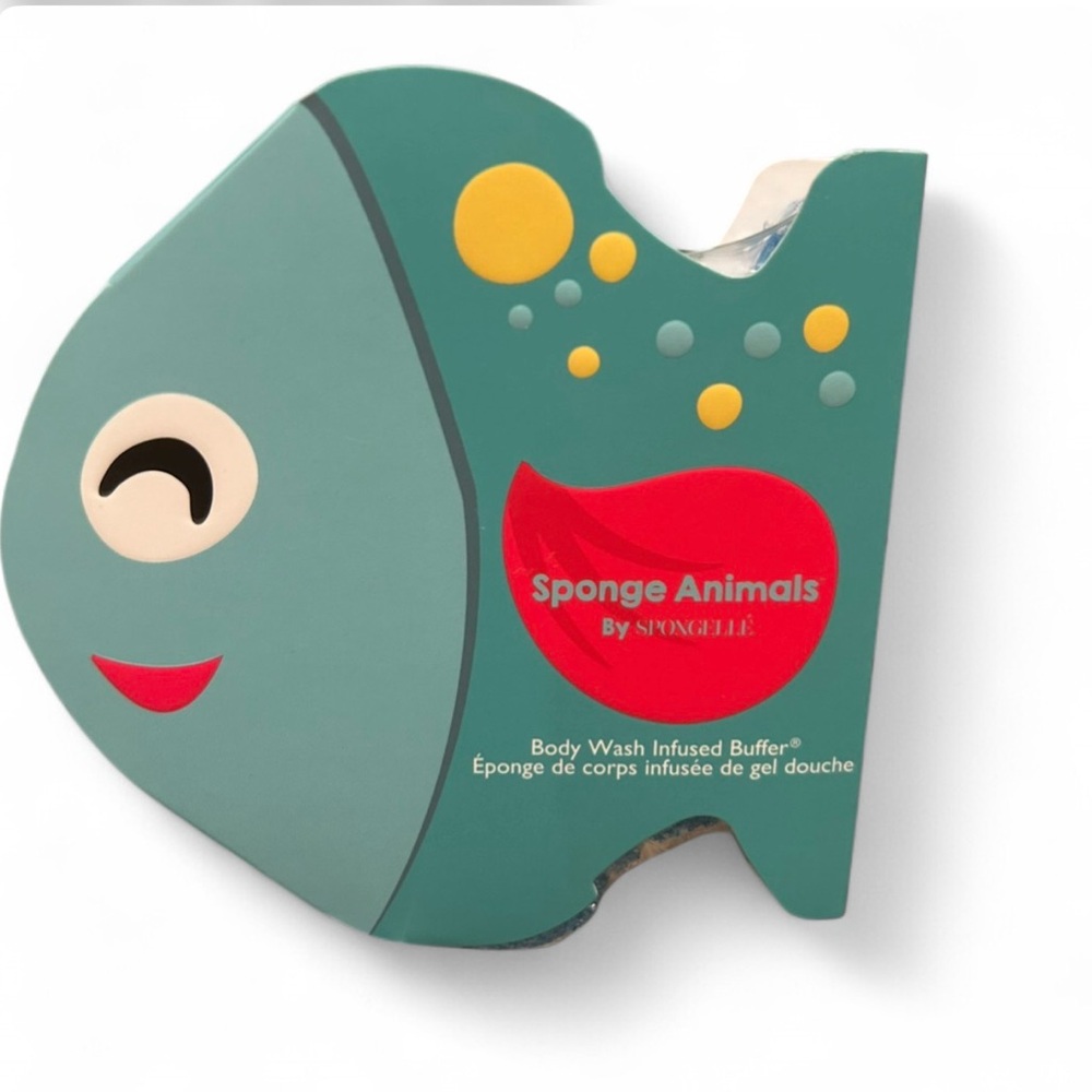 Spongellé Sponge Animals Fish-Shaped Body Wash